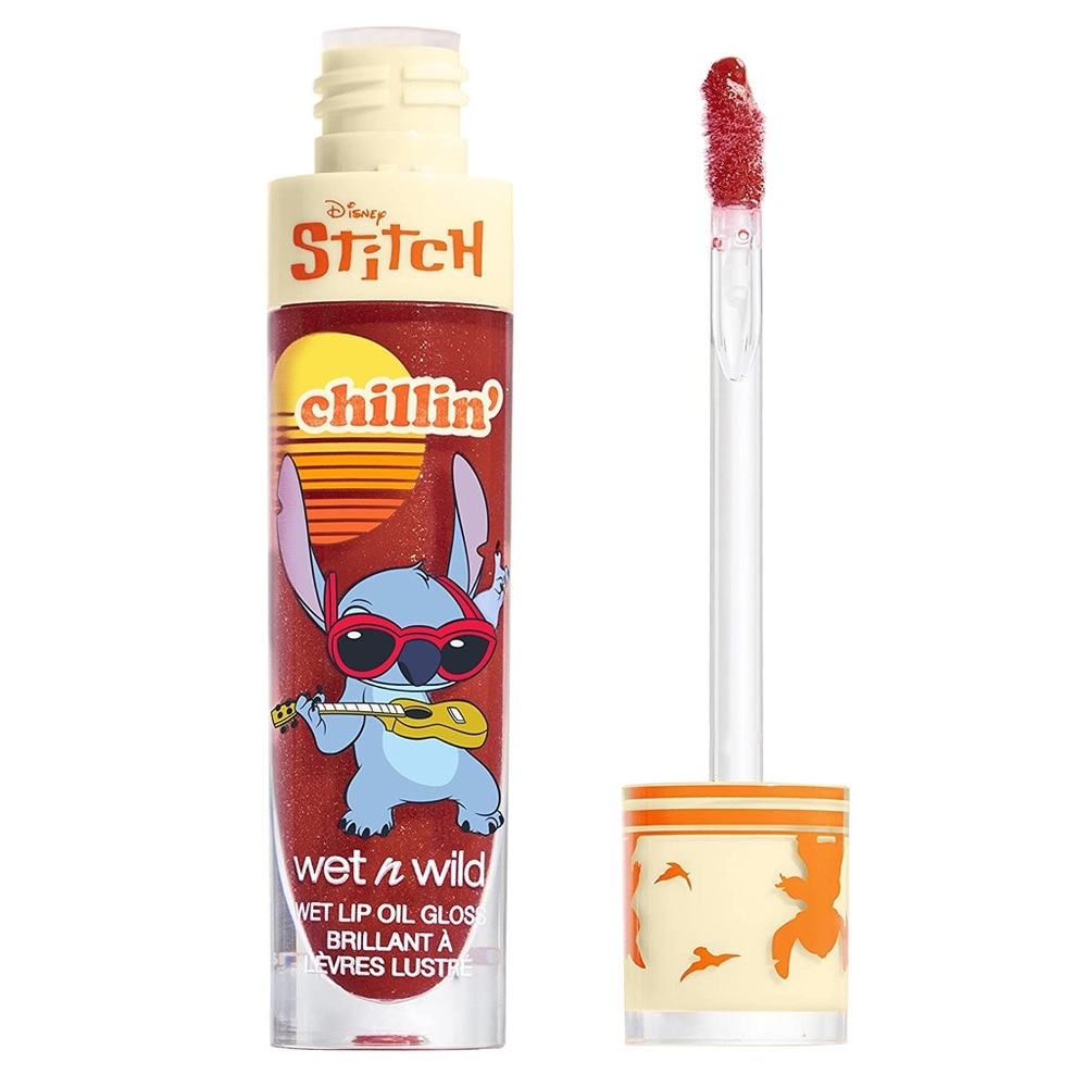 Wet n Wild Stitch Chillin' Wet Lip Oil Gloss Let's Rock 🎸